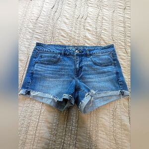American Eagle Shortie Jean Shorts